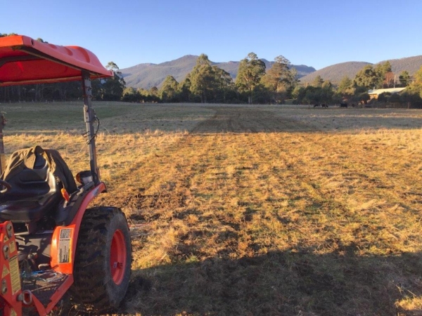 Redback Triangle & Chain Harrows - 2.0 - 2.5m  Small tractor