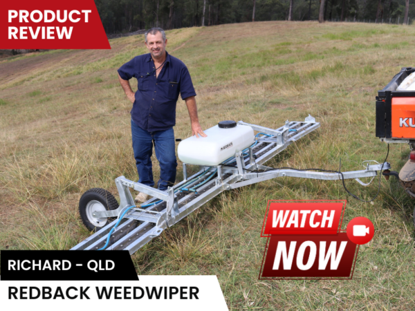 Redback Weedwiper Australia Featured Image - Customer Video review