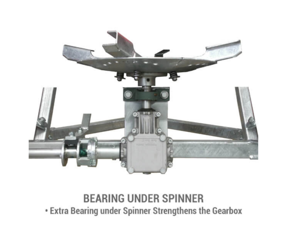 3.50 WA Spreader Gearbox Spinner